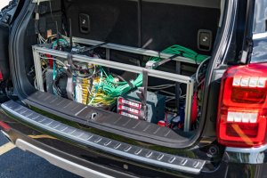UDRIVE vozidlo vybavene zaznamovou technikou
