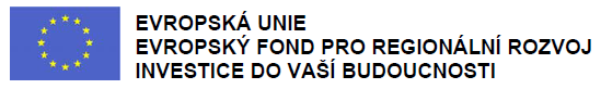Logo EU - Evropský fond pro regionální rozvoj