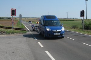 přejezd Prottes_dynamické měření hluku