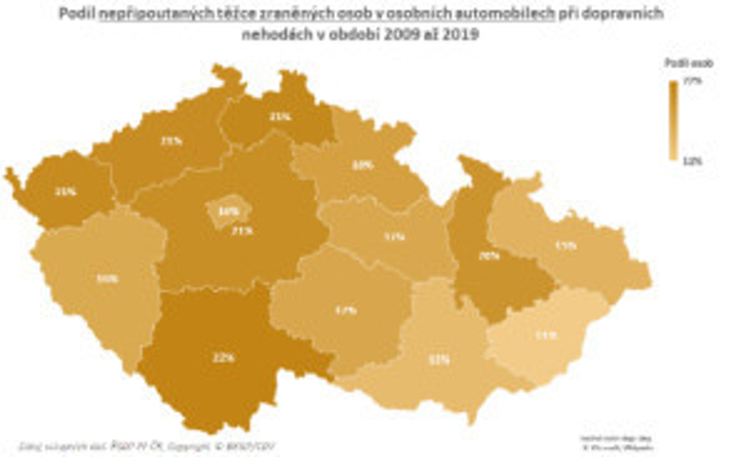 TZ: Na českých silnicích zemře ročně 80 nepřipoutaných osob 03
