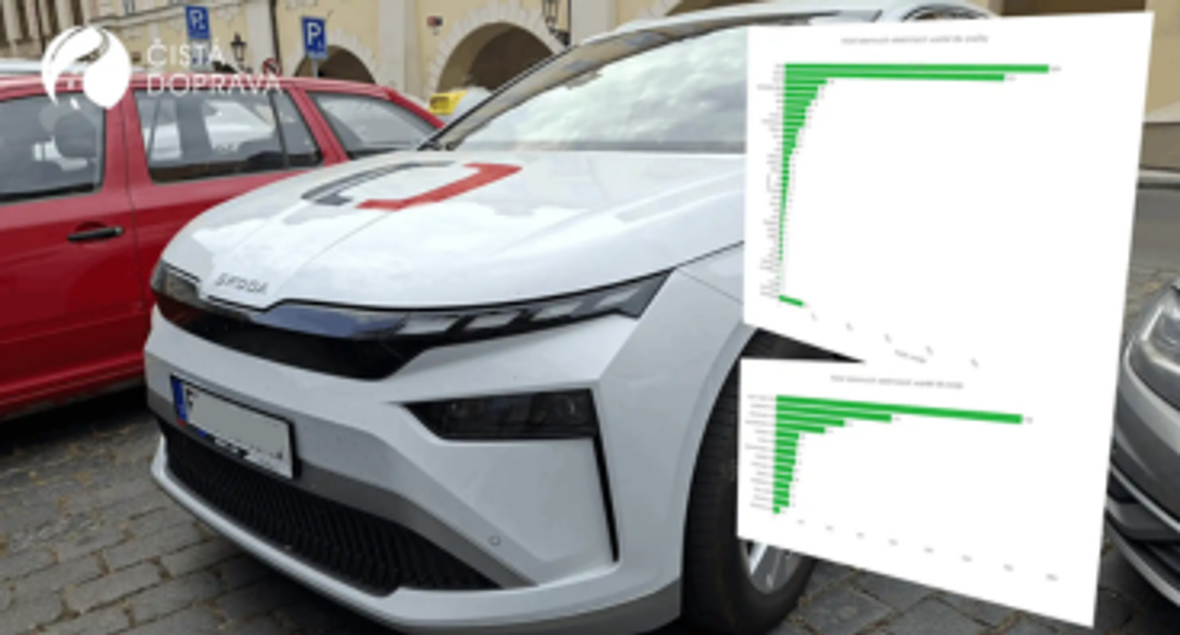 Auto České televize se statistikami