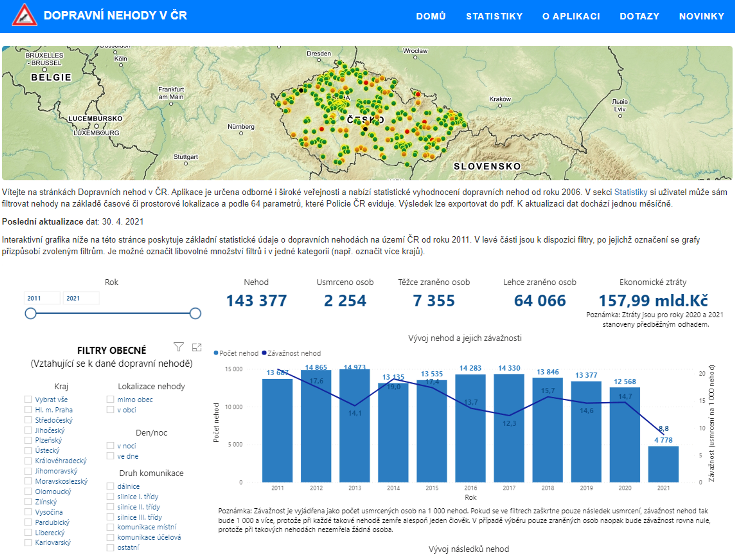 TZ: Nepřiměřená rychlost v datech 01