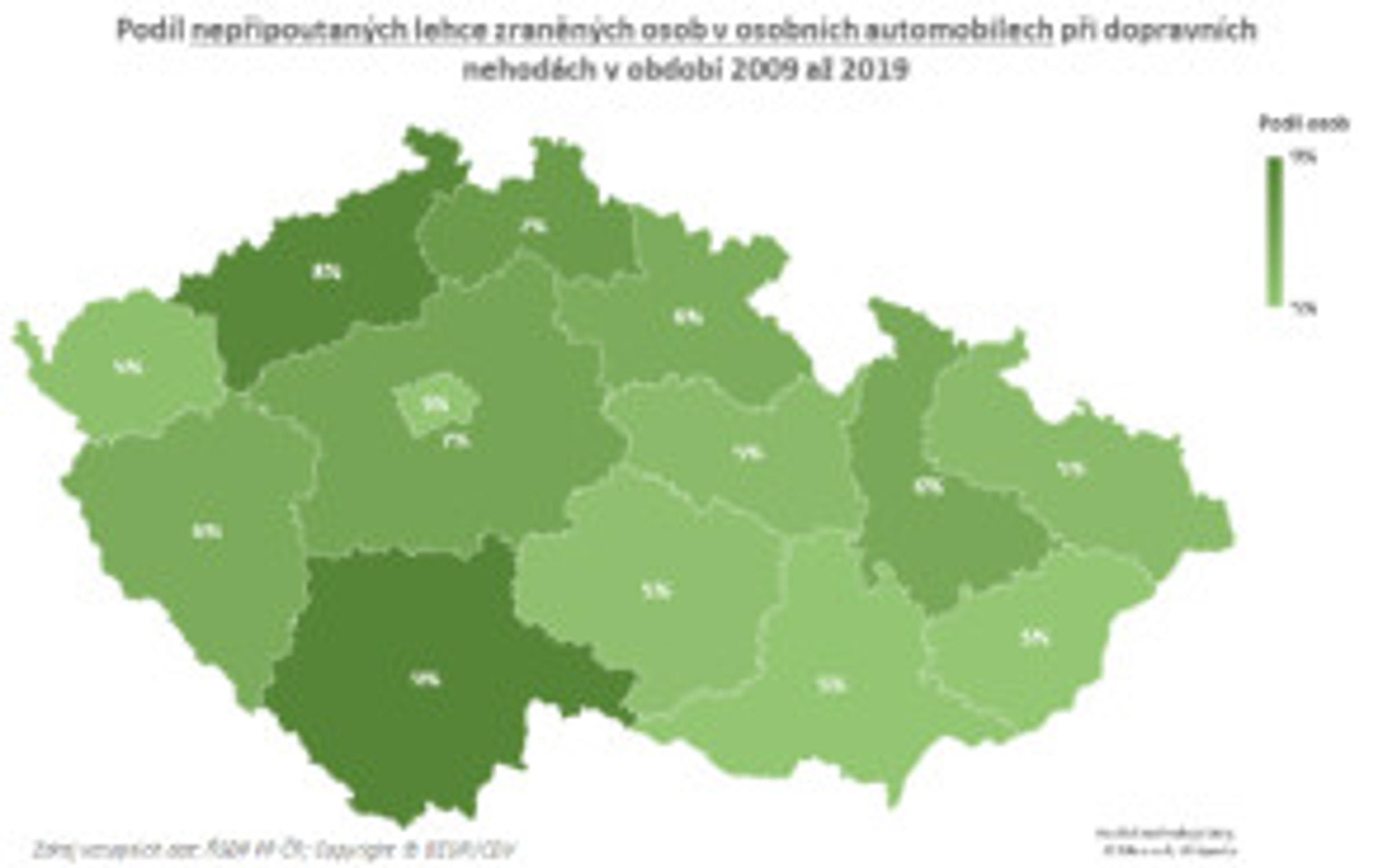TZ: Na českých silnicích zemře ročně 80 nepřipoutaných osob 04