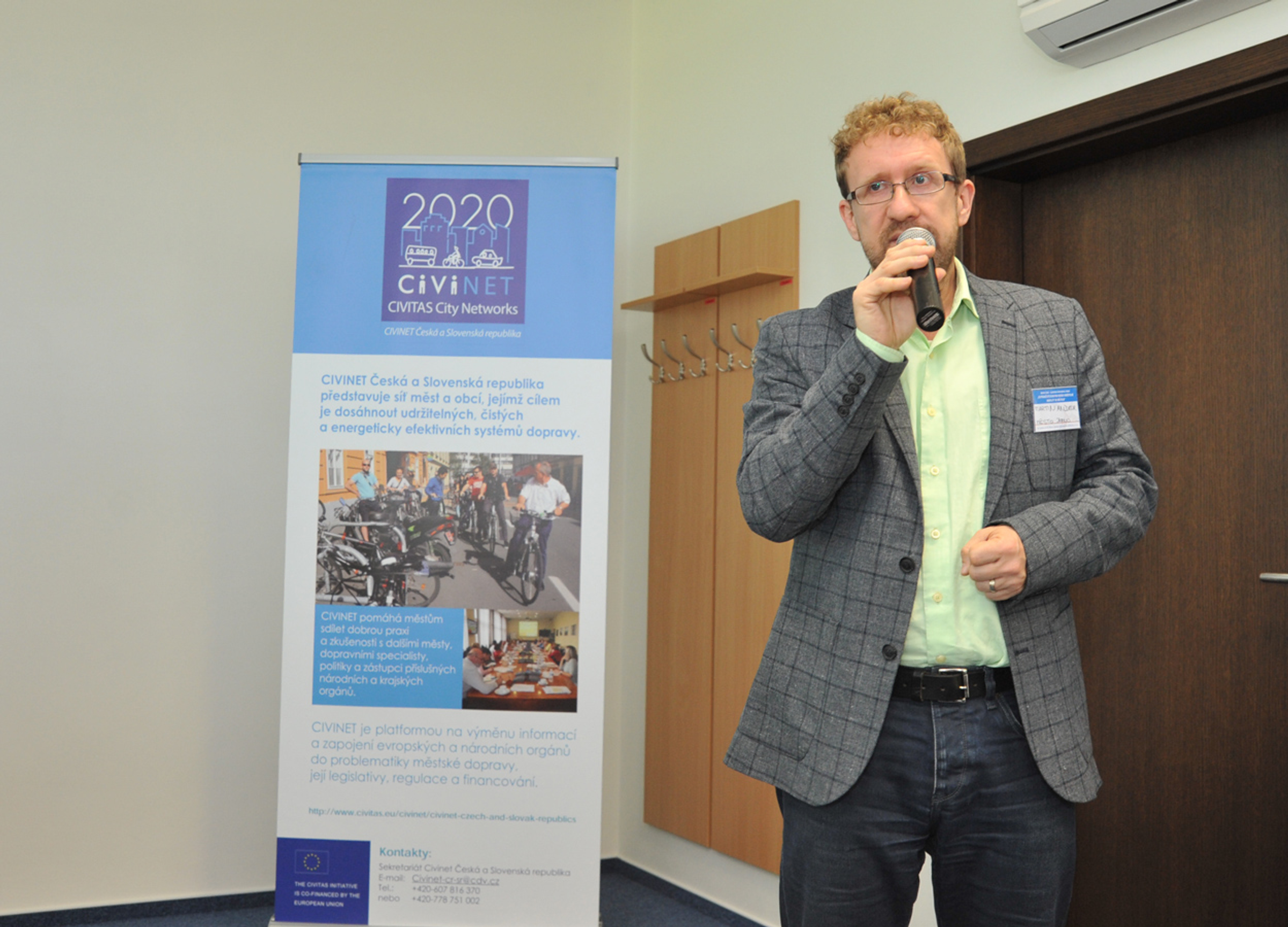 Martin Anders při zahájení konference