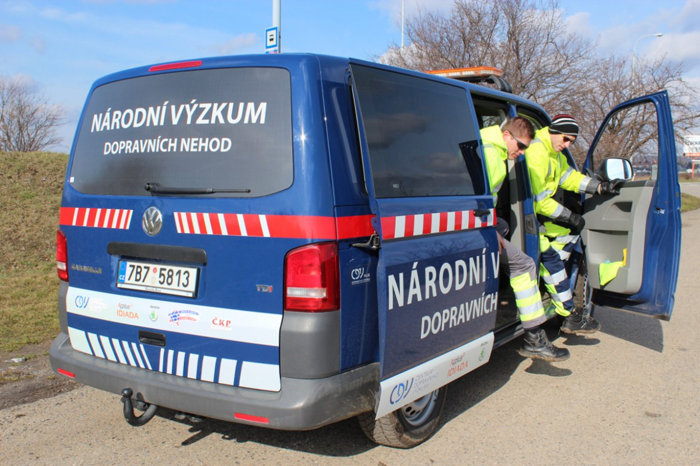 Výzkumníci CDV při práci v terénu obr.2