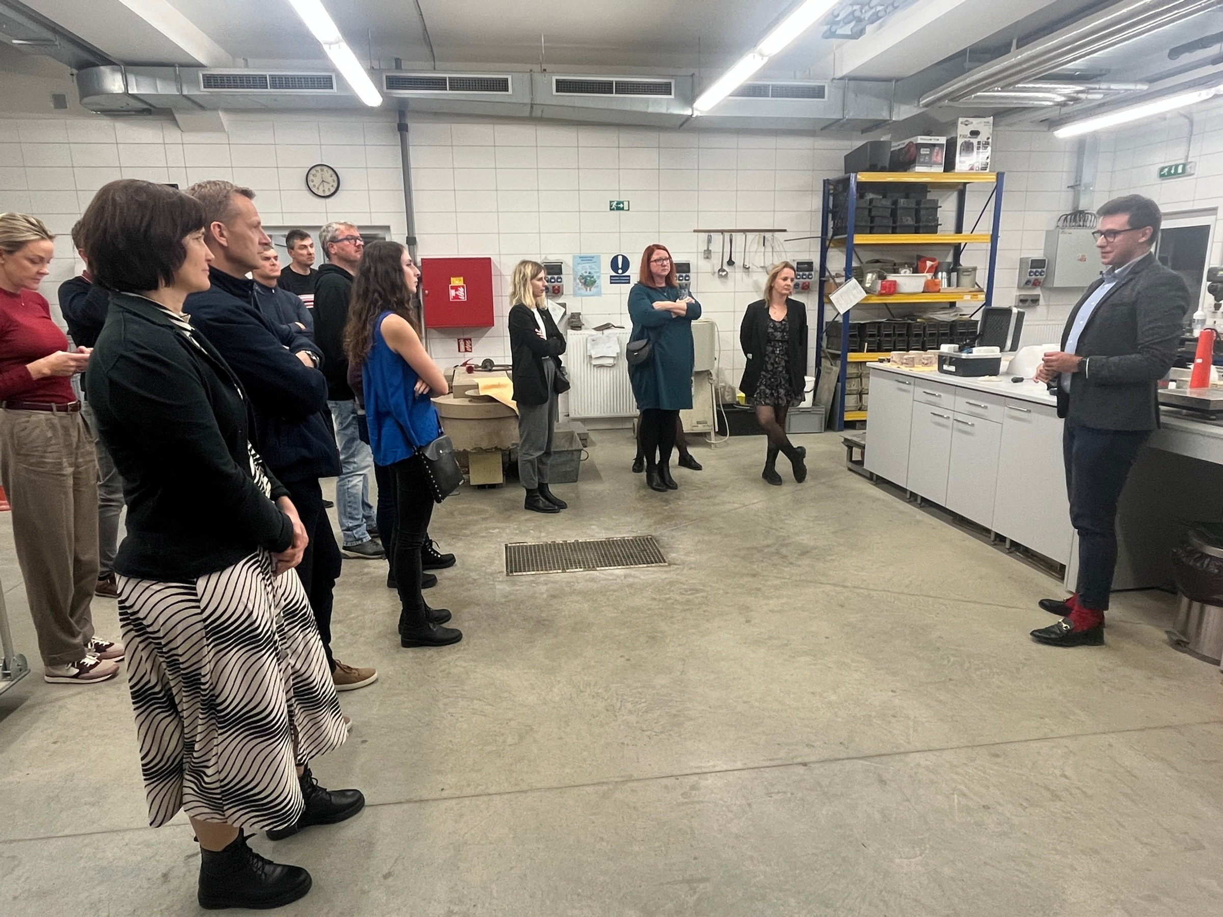 Prohlídka laboratoří