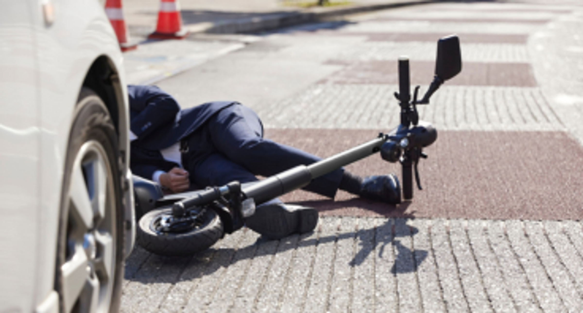 Nehoda na elektrokoloběžce