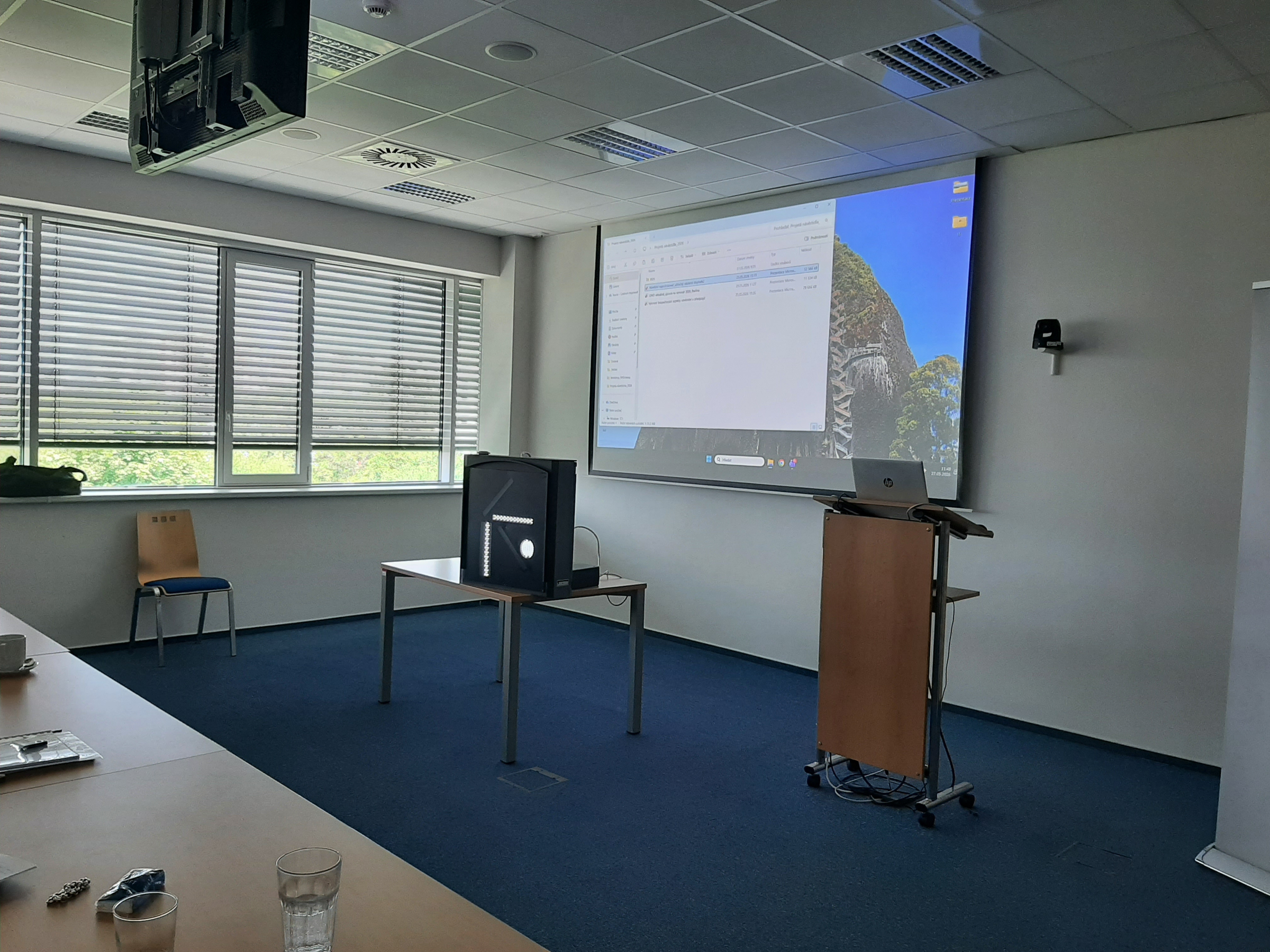 Prezentace a workshop - Projetá návěstidla