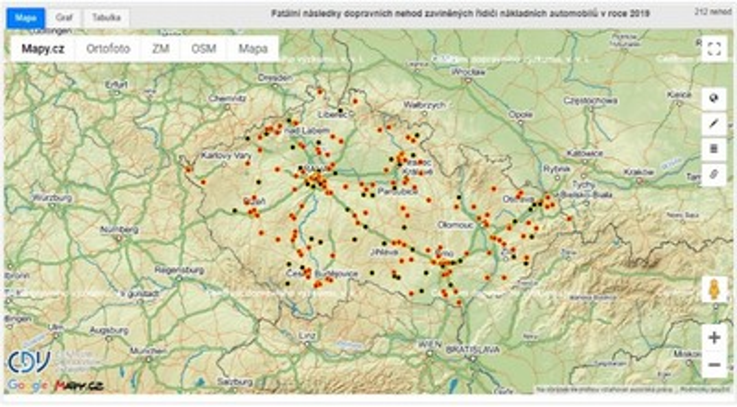TZ: Nehodovost řidičů nákladních automobilů 03
