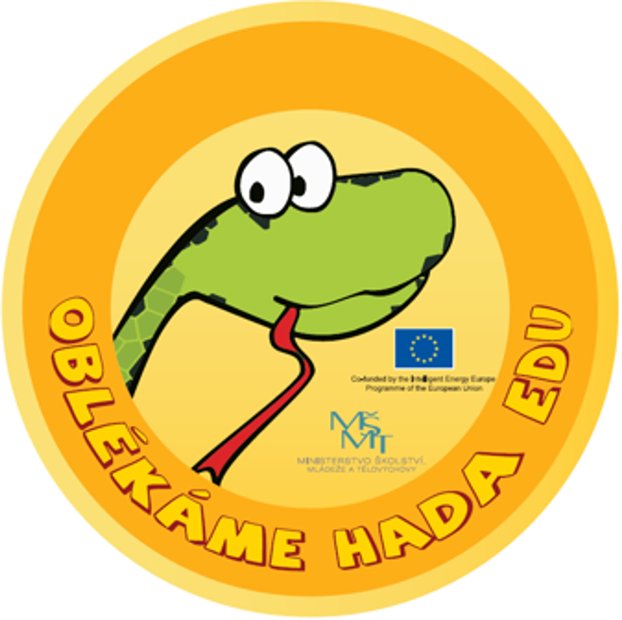 Oblékáme hada Edu - logo