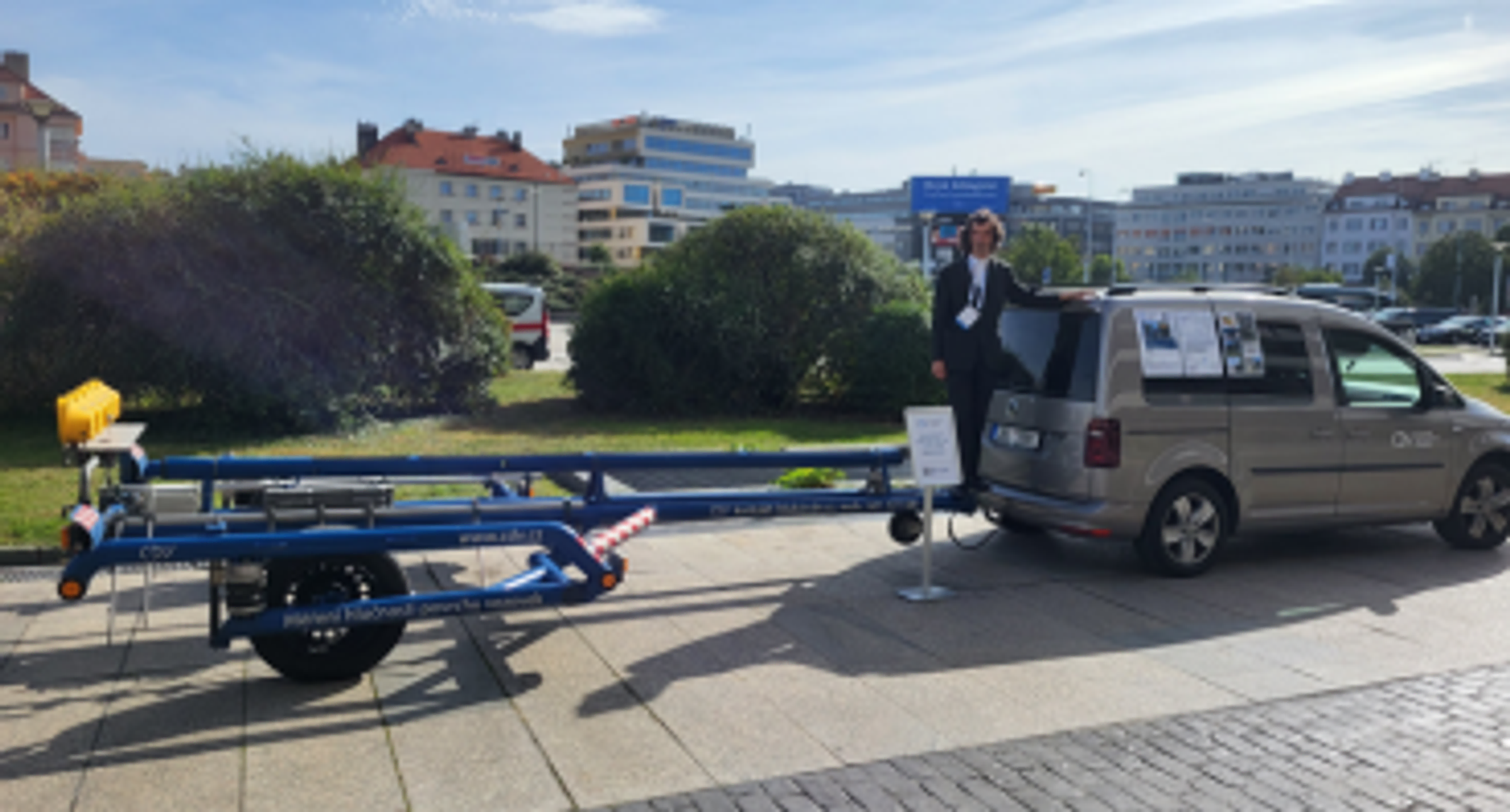 Vozík CPX na Silniční konferenci