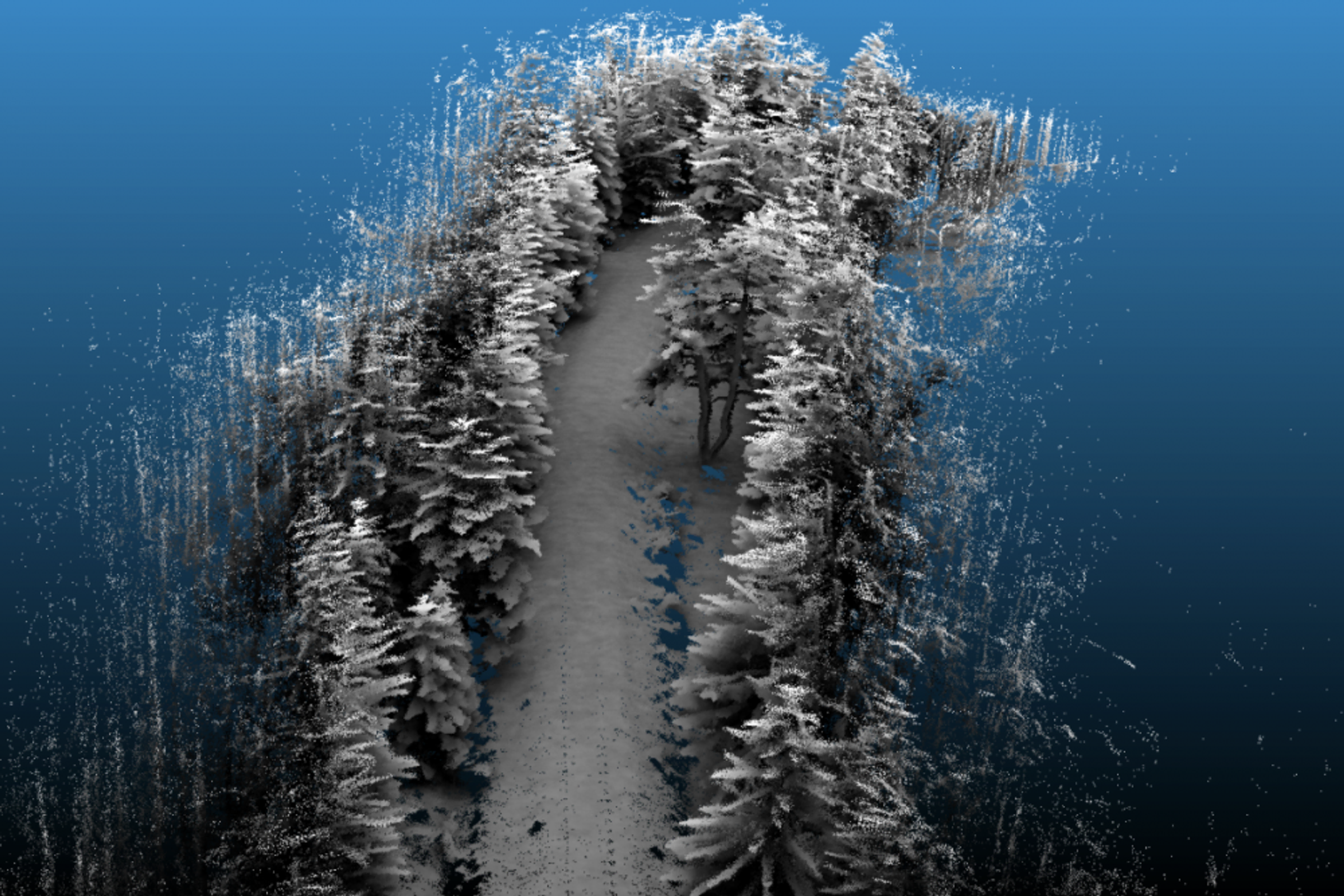 News: Laserové skenování vegetace v okolí železniční trati Radňov – Herálec 03