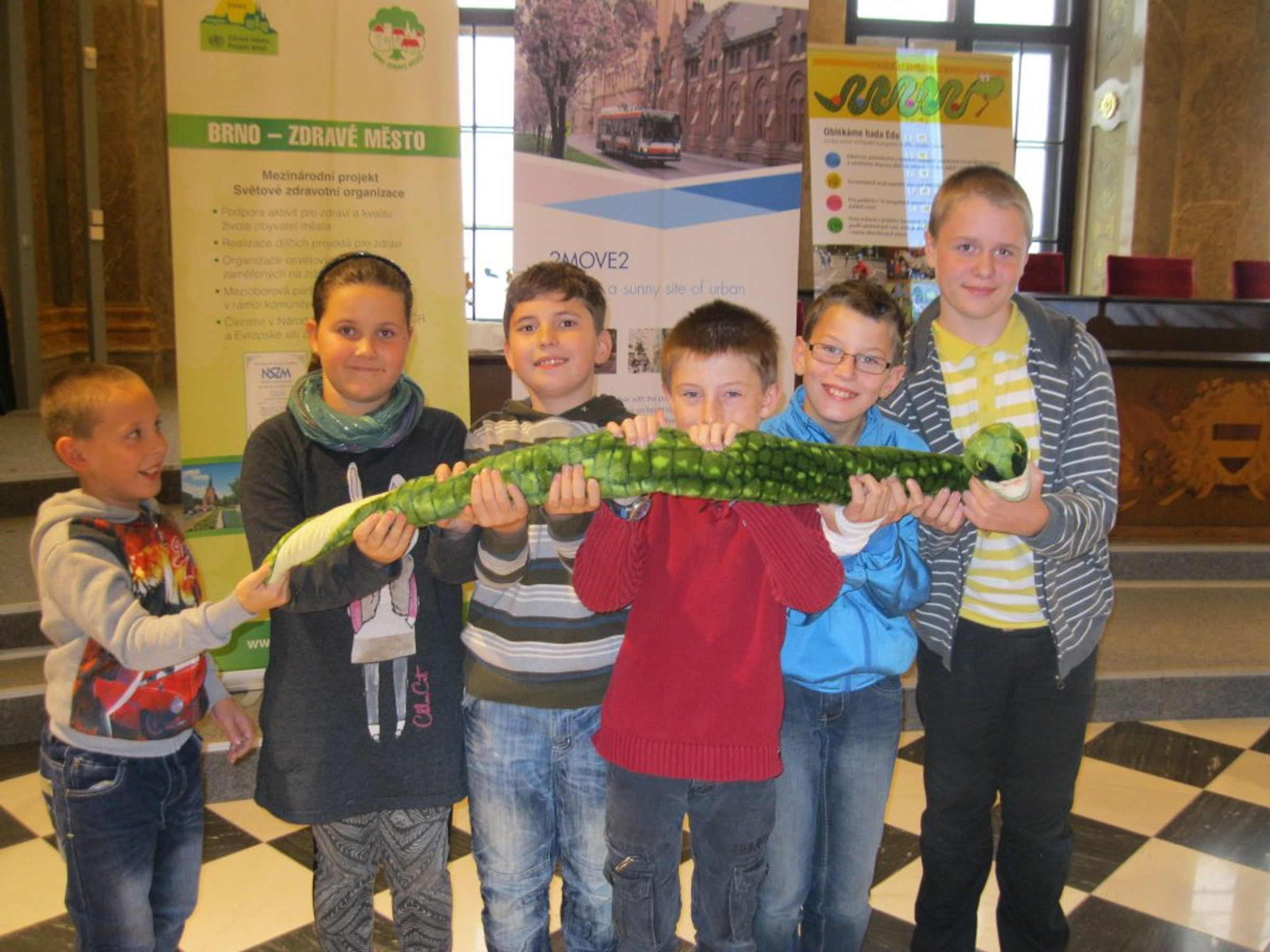 ZŠ Bosonožská a had Eda