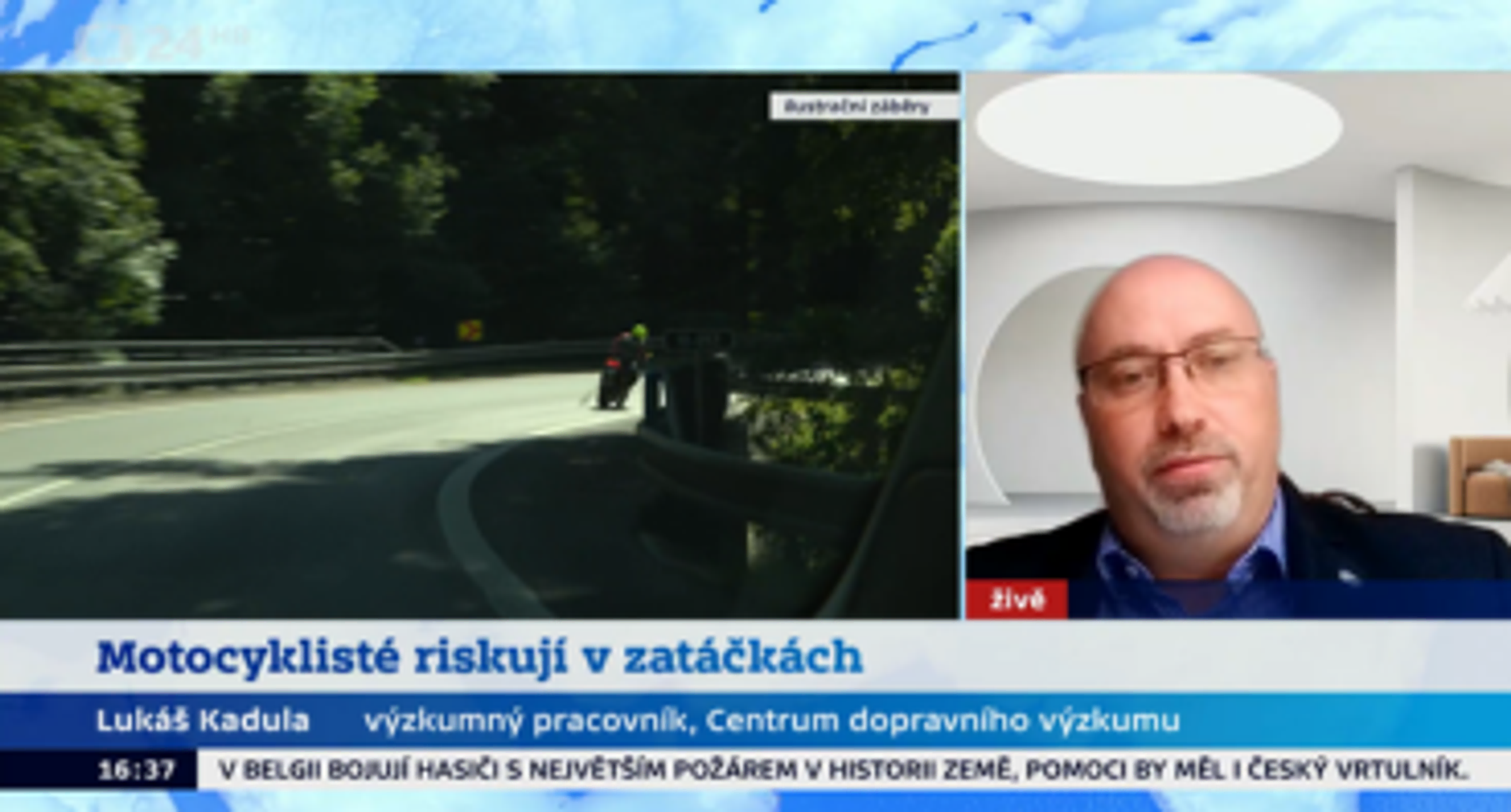 Lukáš Kadula v rozhovoru České televize