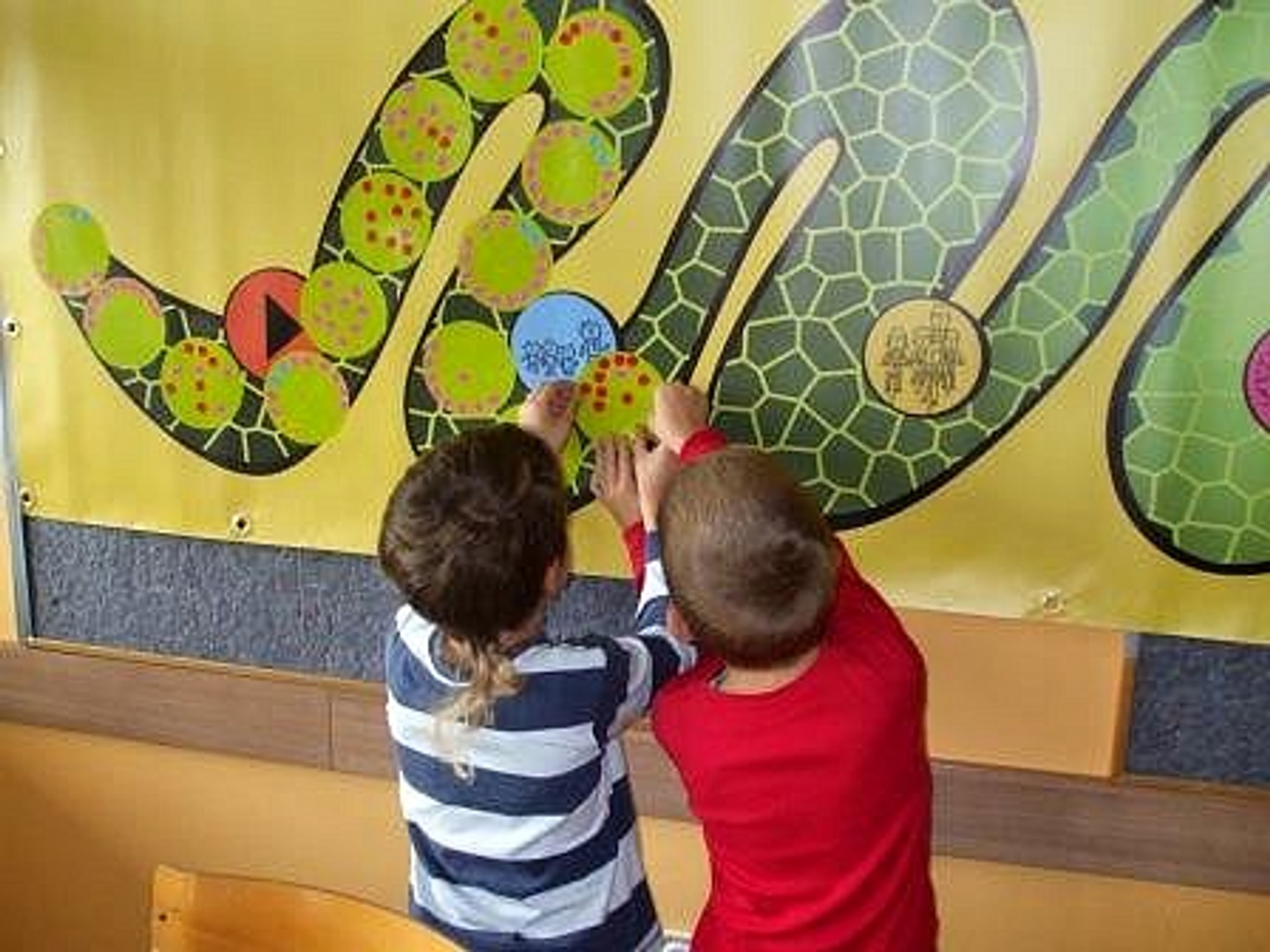 Oblékáme hada Edu - ilustrační foto