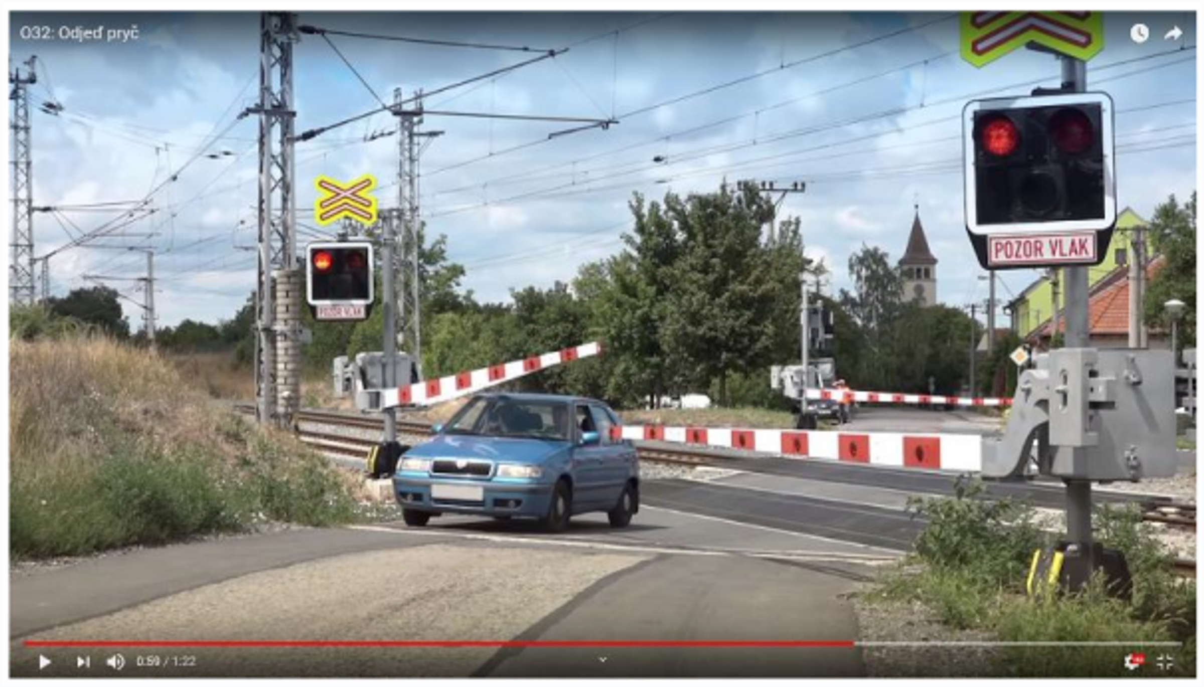 TZ: Pětinový nárůst srážek s vlakem na železničních přejezdech - jak řešit krizové situace? 01