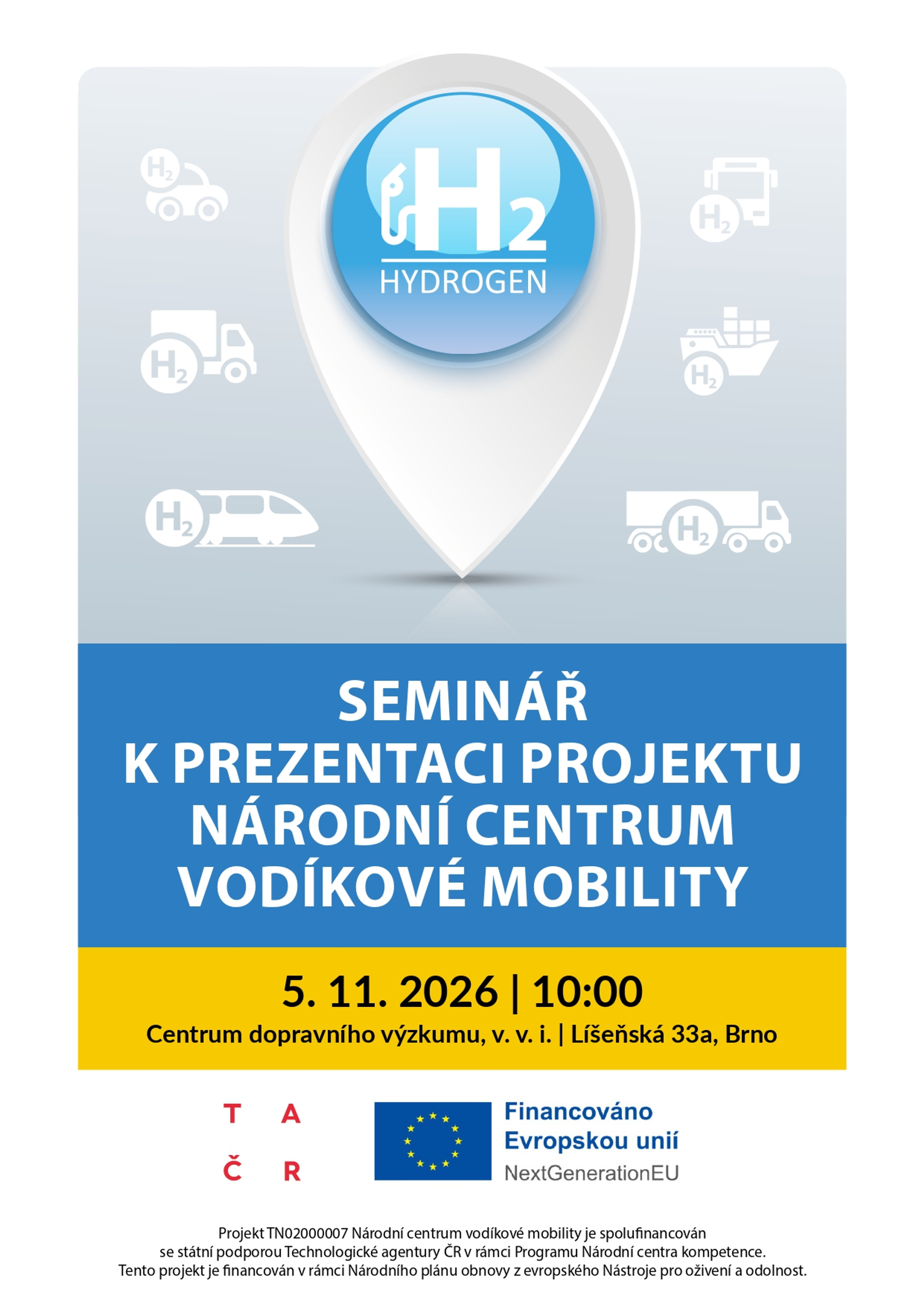 Leták na seminář NAHYC-m